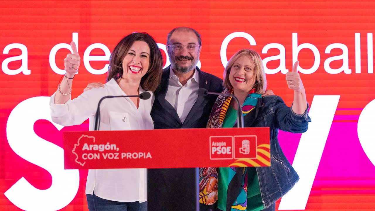 Mitin en Ejea de los Caballeros - 19 de mayo de 2023