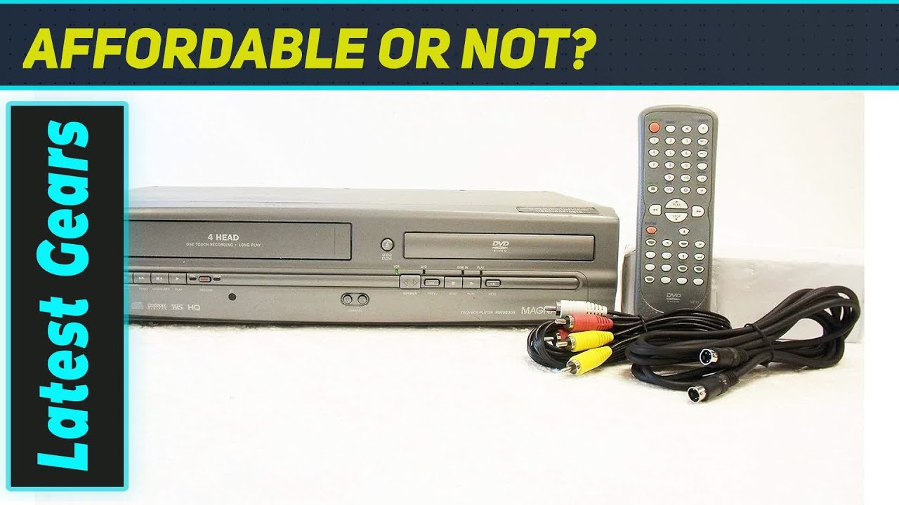 Magnavox MWD2205: The Ultimate DVD/VCR Combo for Your Classics!