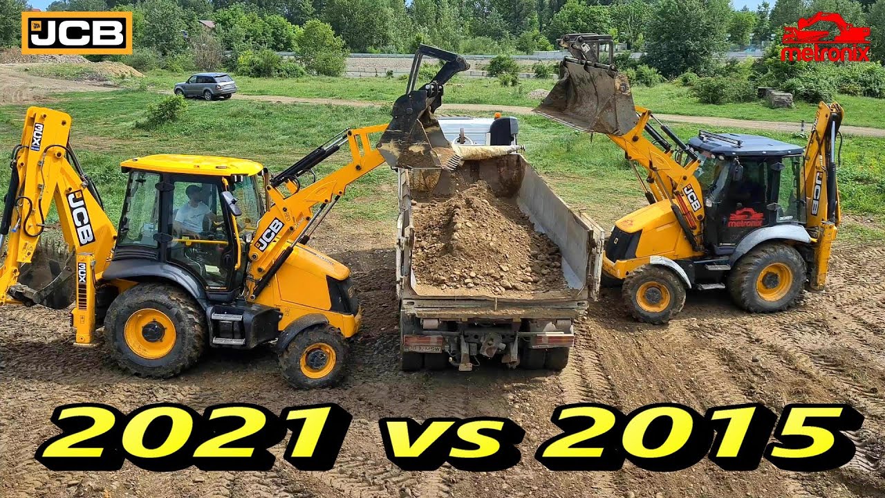 JCB 3CX - ⚠ Stage V vs Stage II  -  Loading Truck