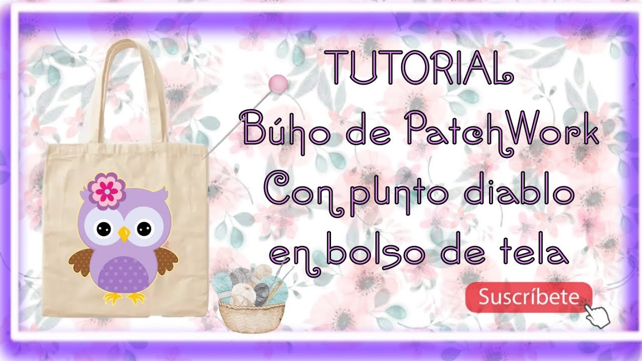 BOLSO de BÚHO en PACHTWORK 🦉