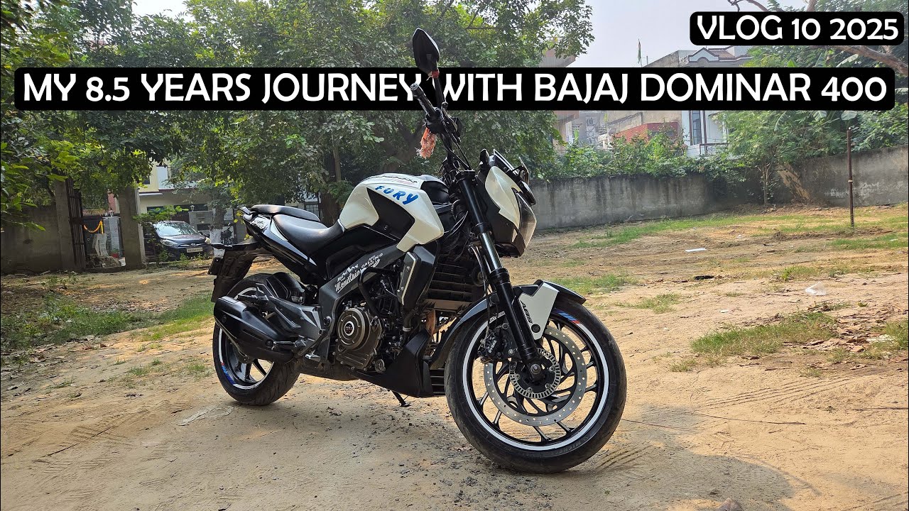 MY 8.5 YEARS JOURNEY WITH BAJAJ DOMINAR 400 | 70,000 KM LONG TERM REVIEW | VLOG 10 2025