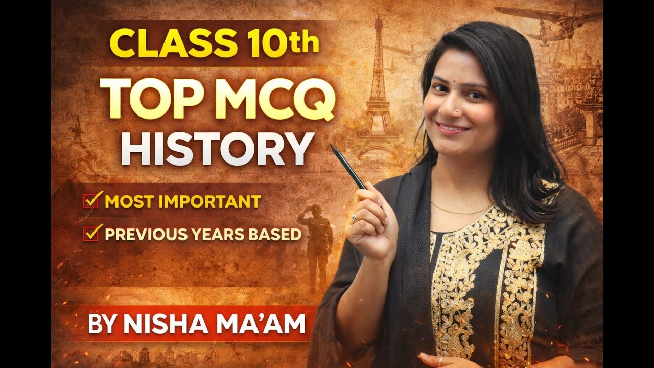 class 10th history top mcq || by  nisha mam #class10th #history #mcqclass10 