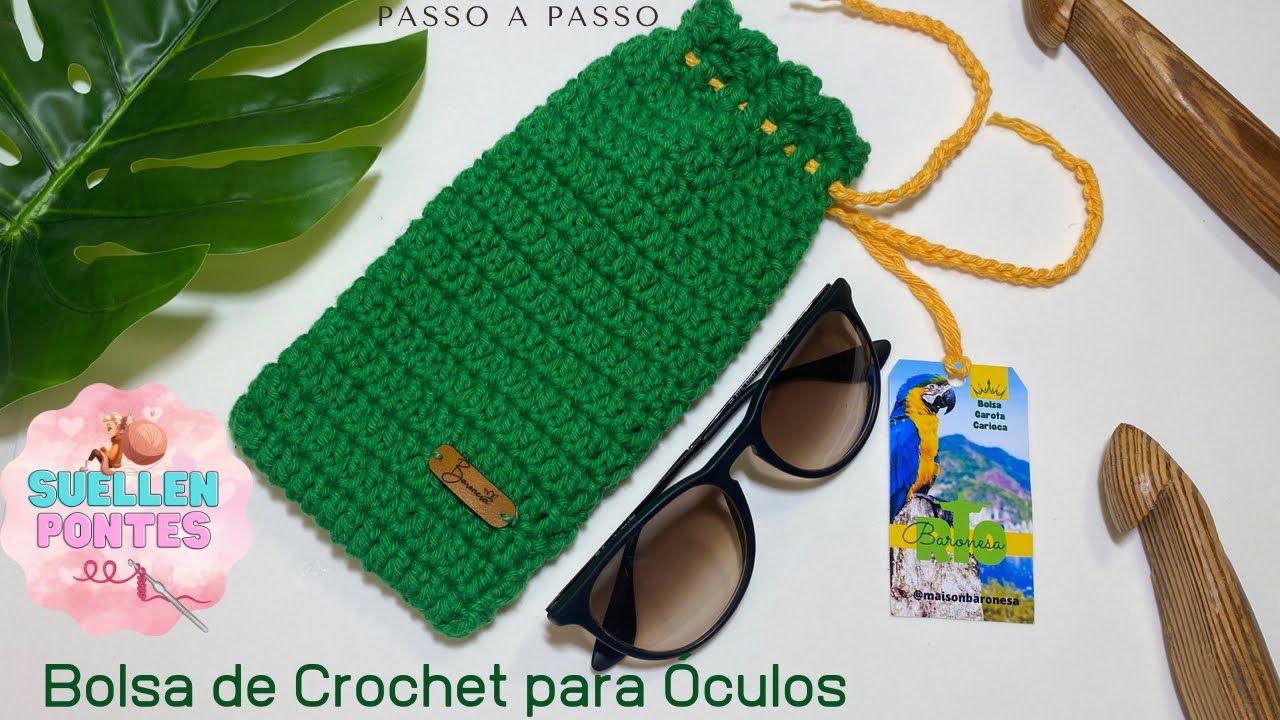 PERFEITA essa Bolsa de Croche Para Oculos - Facil e Rapida - VENDA MUITO - FAÇA AGORA MSMO LUCRATIVA