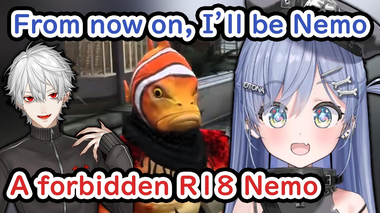 Yano Kuromu Turns Into Nemo And Confuses Everyone in GTA【VSPO!】