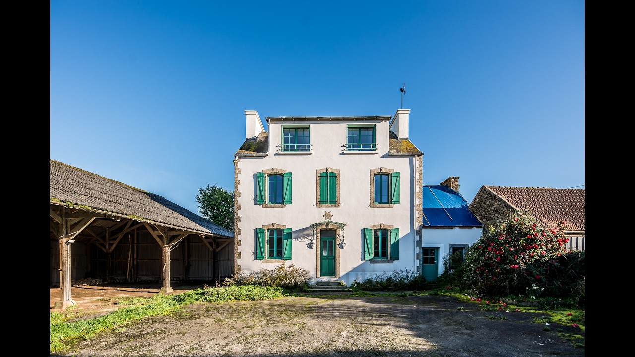 A vendre Kerlouan Finistère Nord maison en pierre de 140 m²