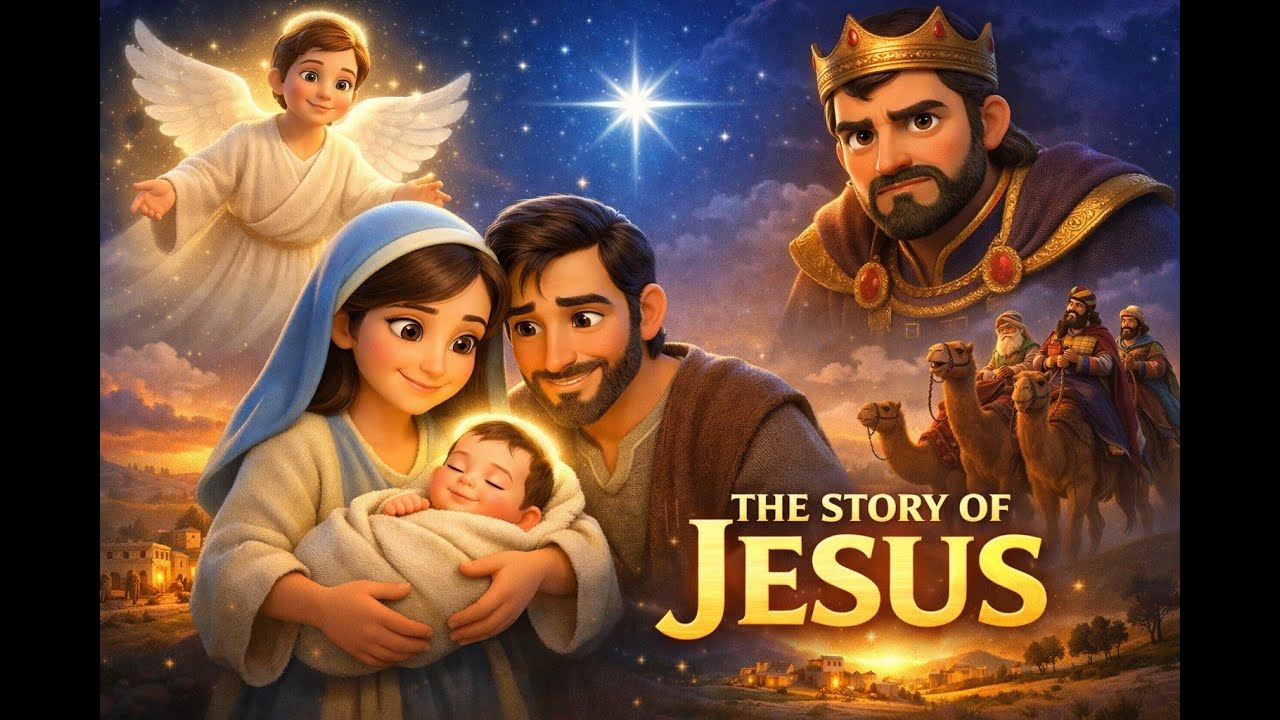 Bible Stories: The Life of Jesus | Matthew 1–4 Animation
