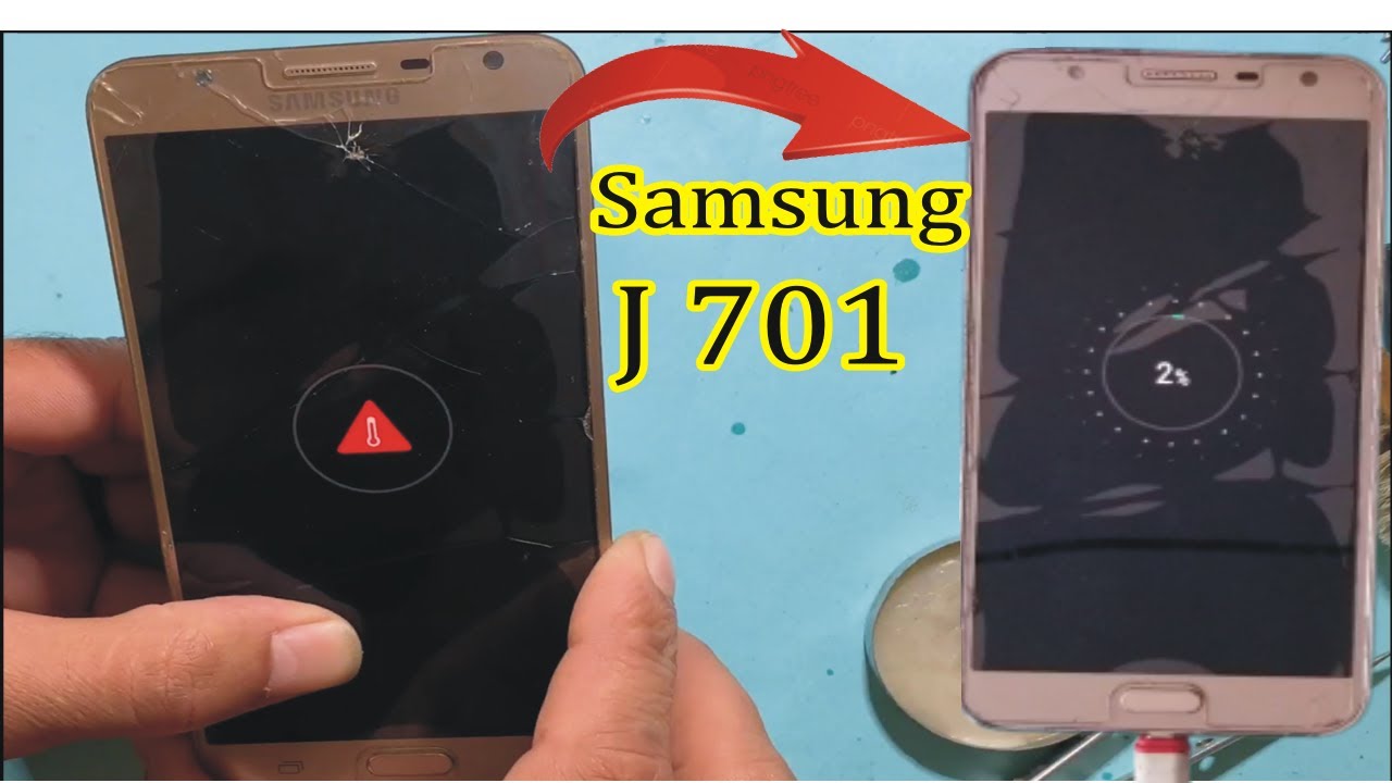 Samsung Galaxy j7 charging Problem | J701 charging paused battery temperature too high solution