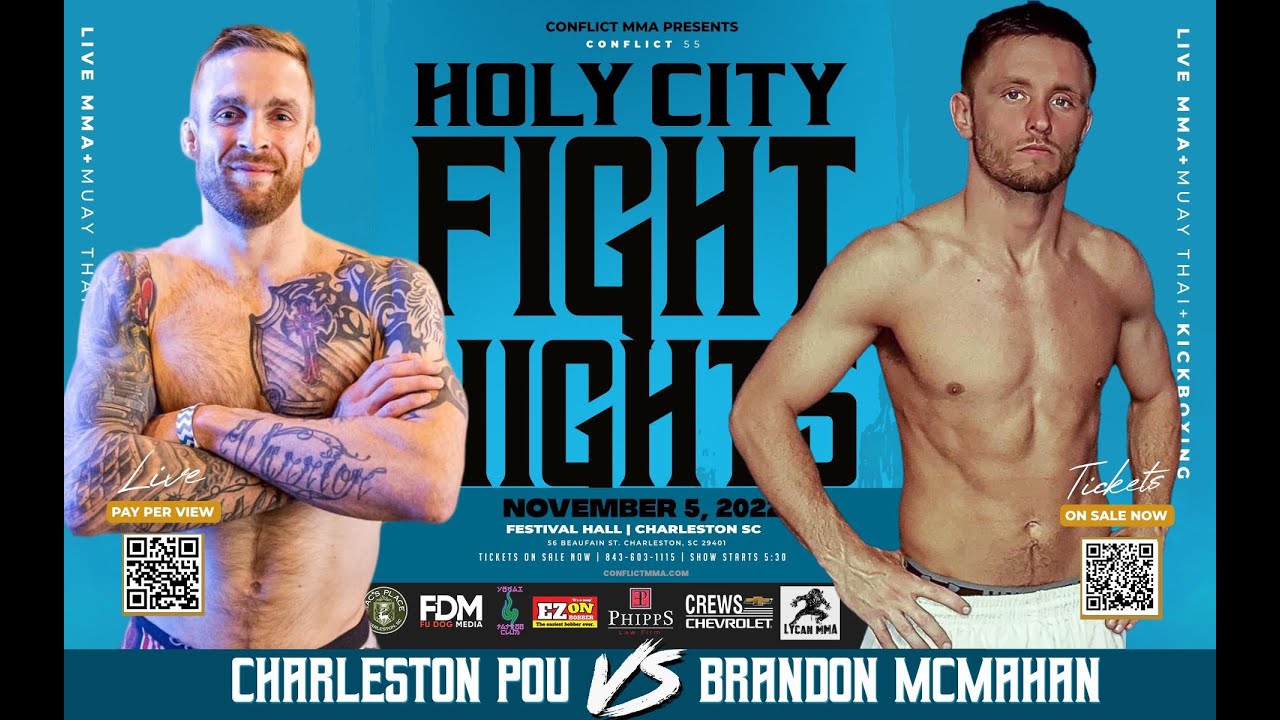 Charleston pou VS Brandon Mcmahan