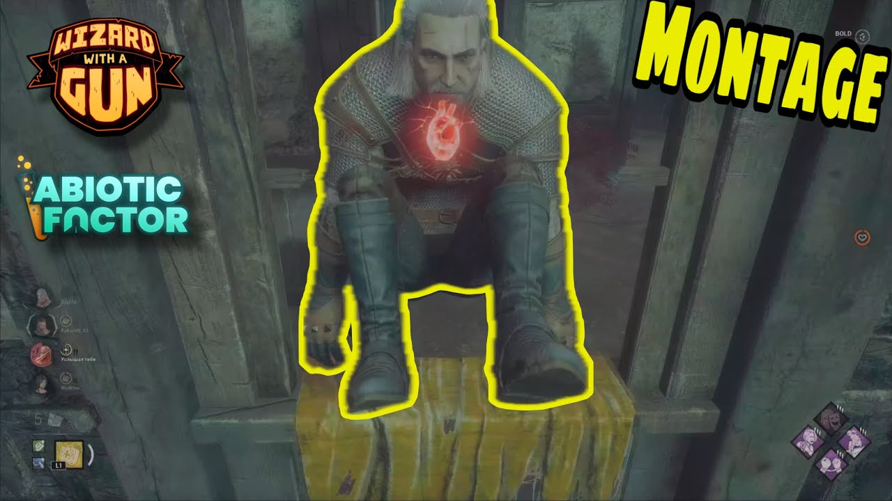 Montage | DBD, Abiotic Factor, Wizard with a Gun