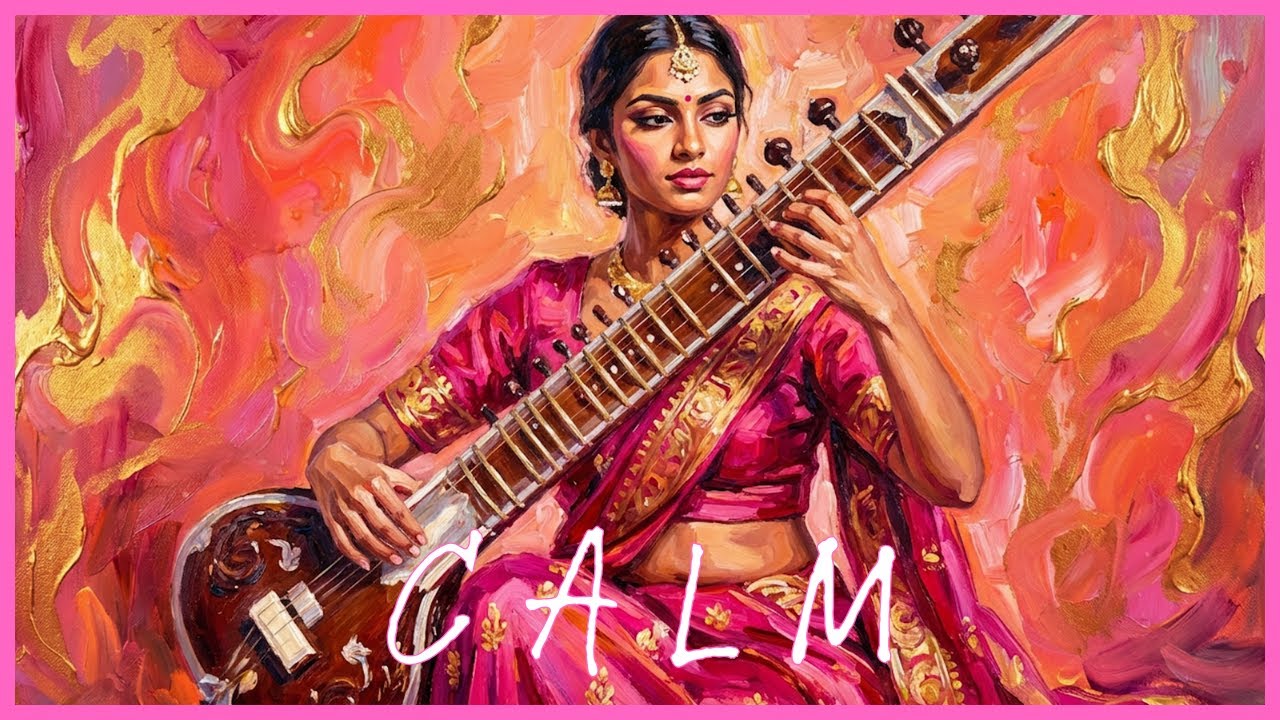 432Hz Indian Classical Music for Sleep & Anxiety | 1 Hour Deep Relaxation Raga