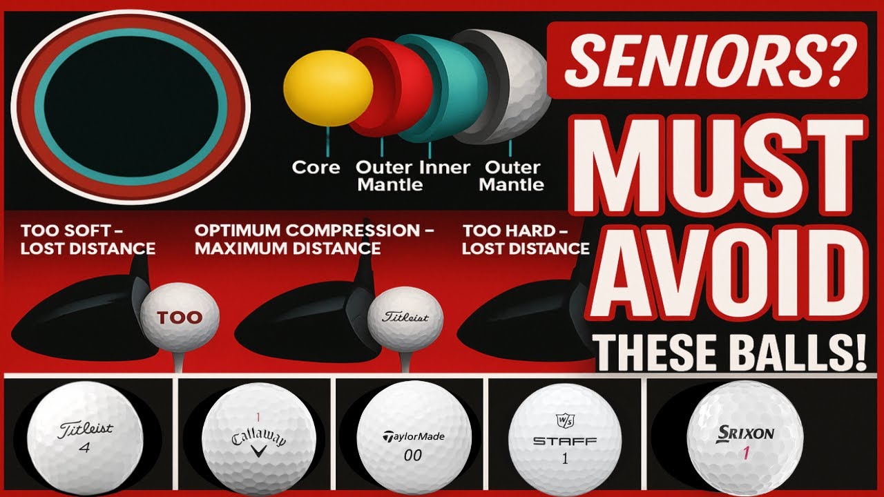 Senior Golfers: Must Avoid These Golf Balls to Add 40 Yards!