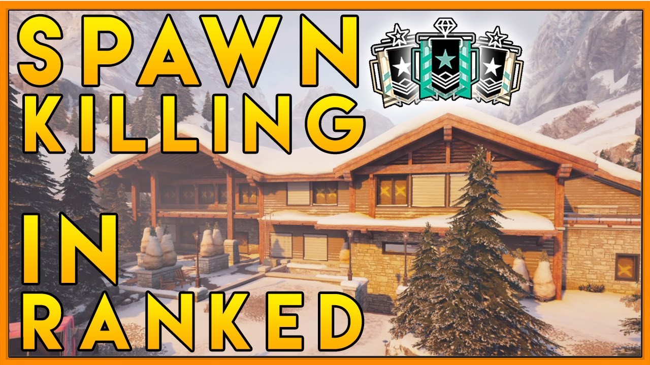 Spawn Killing Diamonds + Reaction - Rainbow Six Siege Funny Moments