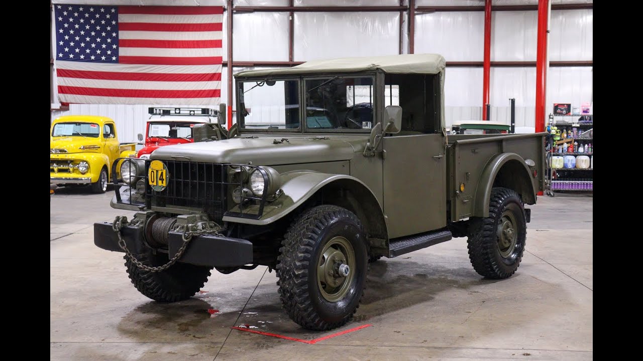 1953 Dodge M37 Military Truck For Sale - Walk Around