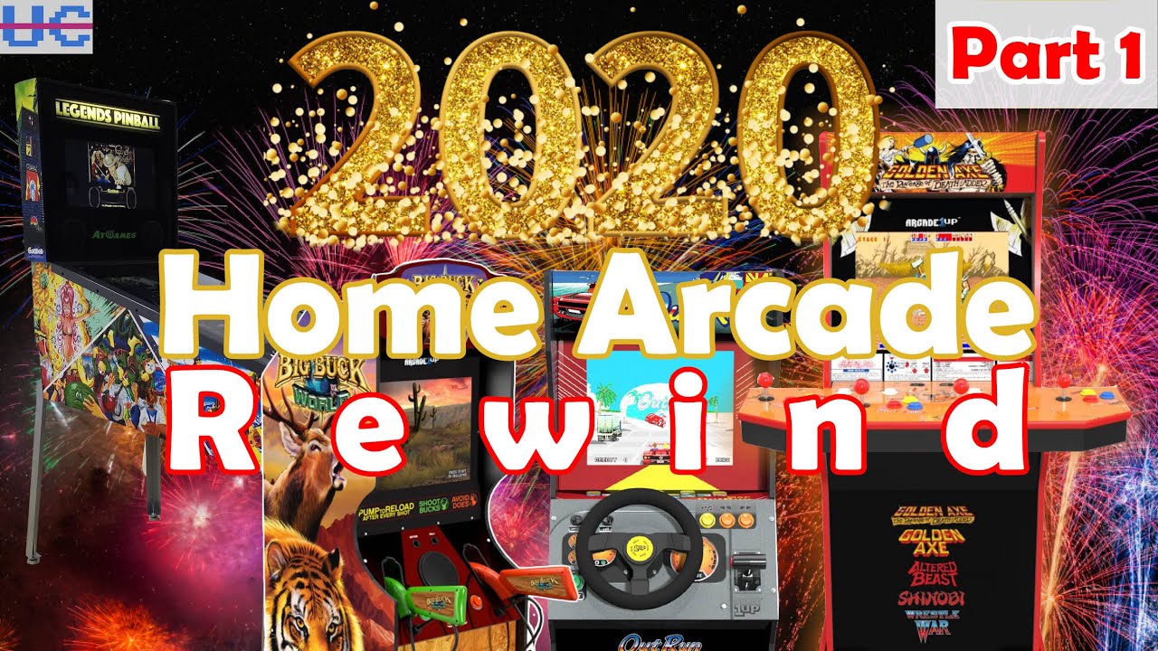 Part 1 Home Arcade Rewind 2020: Arcade1up vs AtGames Pinball Wars, 3D games & Sega Joins the Fray!