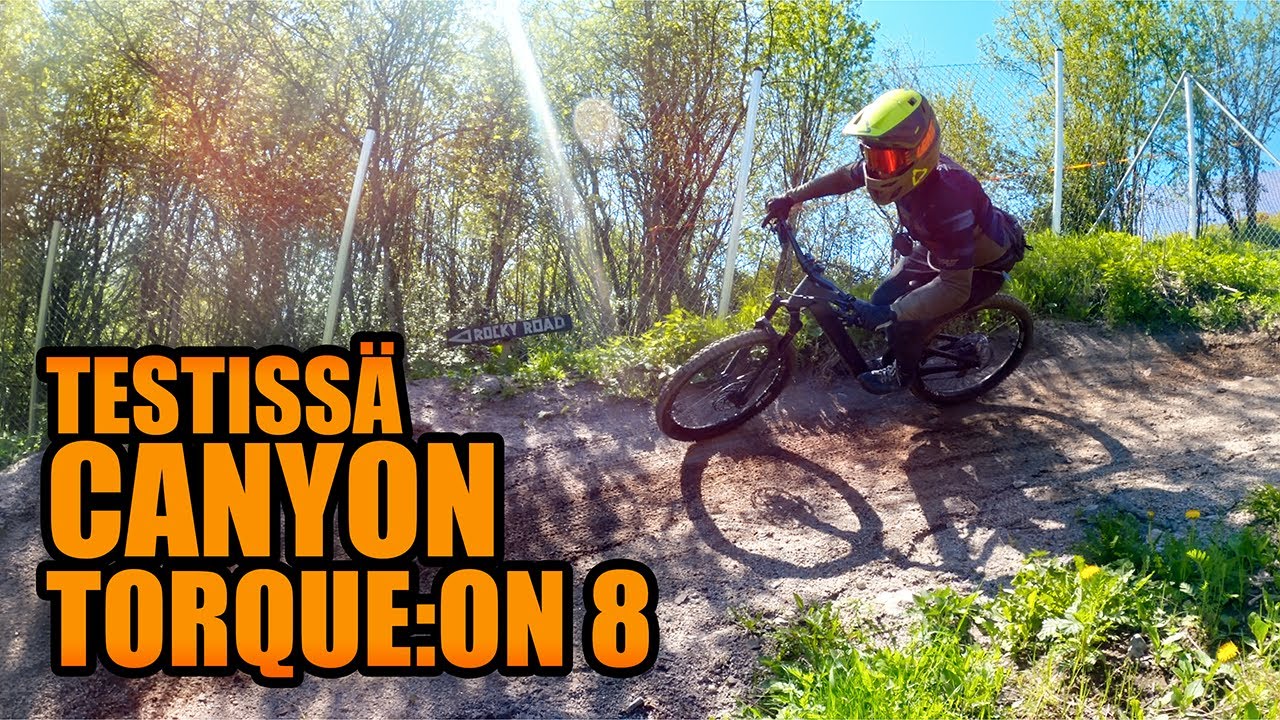 Testissä Canyon Torque:ON 8 | Sähkömaastopyörä