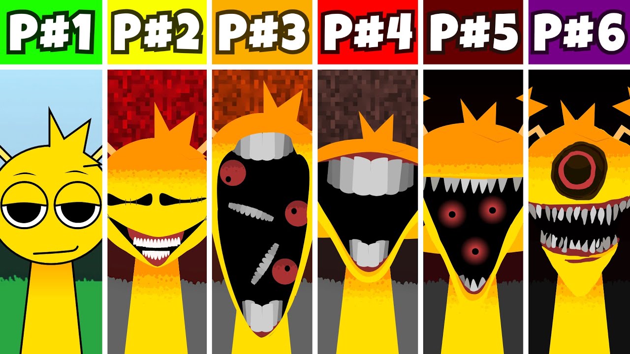 Incredibox Sprunki: Retake From Phase 1 To Phase 6