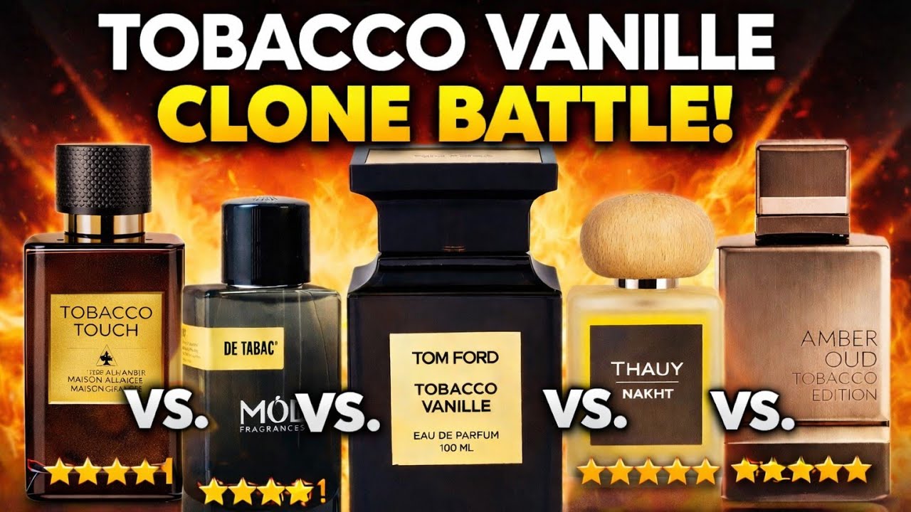 Tom Ford Tobacco Vanille Dupes Battle 🔥 4 Clones Compared (Which Is Best?)