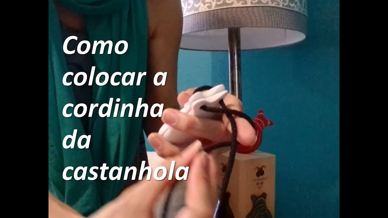 Como colocar a cordinha da castanhola - Flamenco Por Aí explica