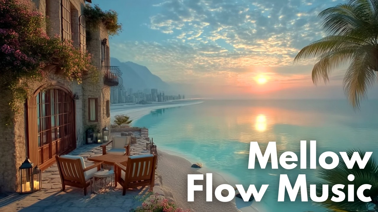 Golden Hour by the Sea | Luxury Relaxing Dream Lounge | Mellow Flow Music