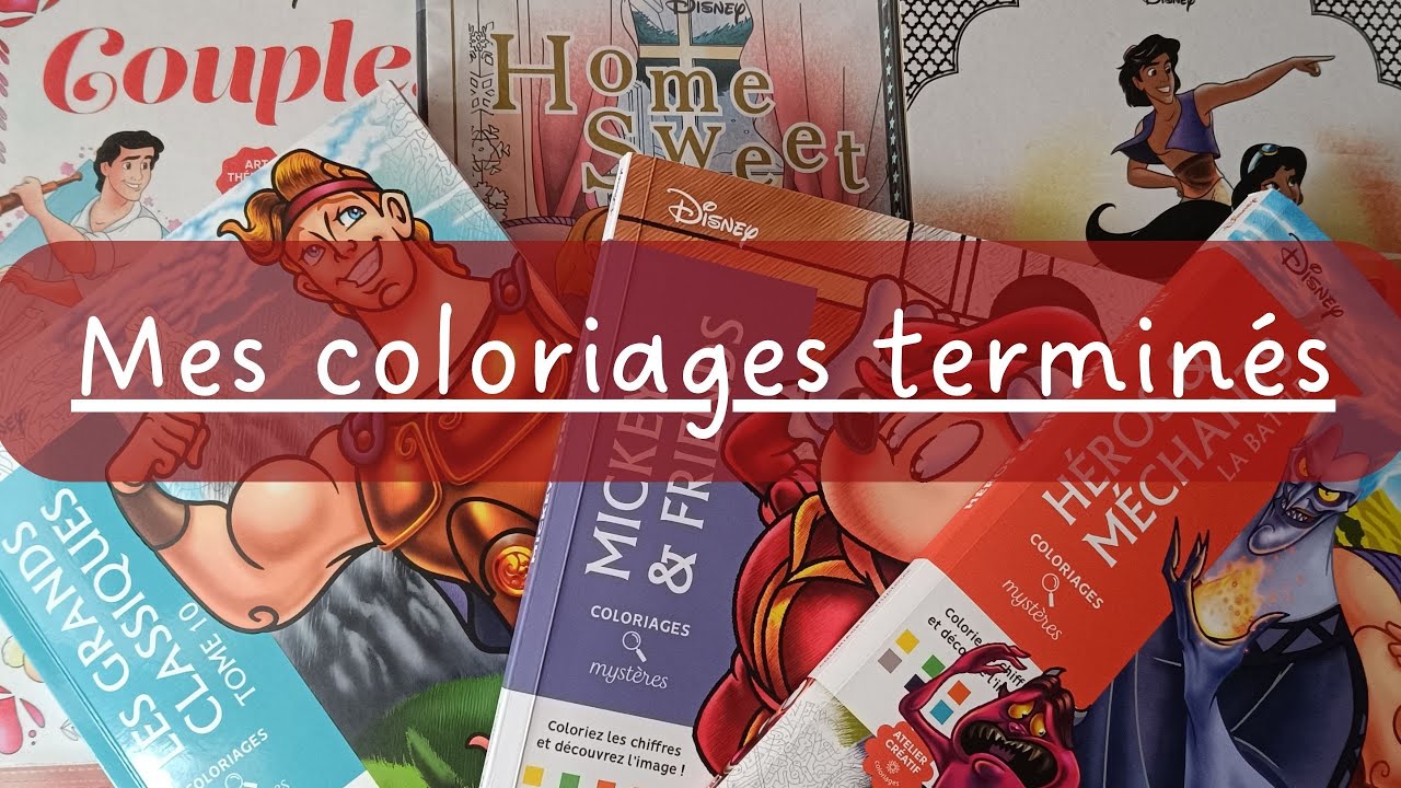 ✨ Mes coloriages terminés 🩷✨ // Coloriage Adulte