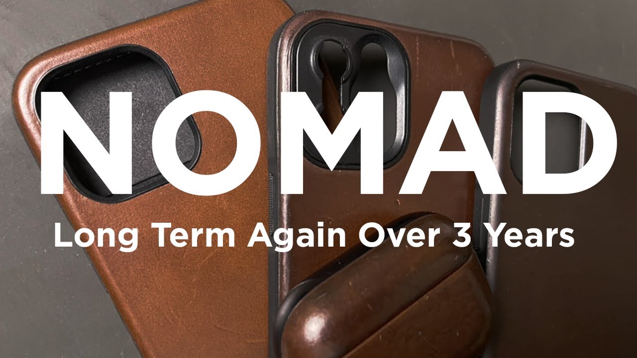 Кожаные чехлы Nomad Horween спустя годы