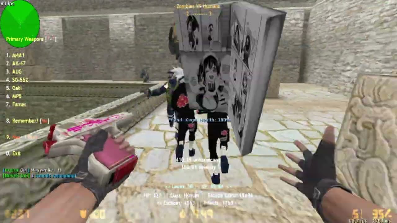 Counter Strike 1.6 - NeVeR DiE Zombie Escape Mod
