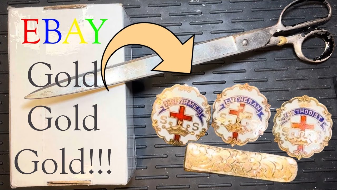 $24.42 for $250.00 worth of Gold! Ebay jackpot lot! 