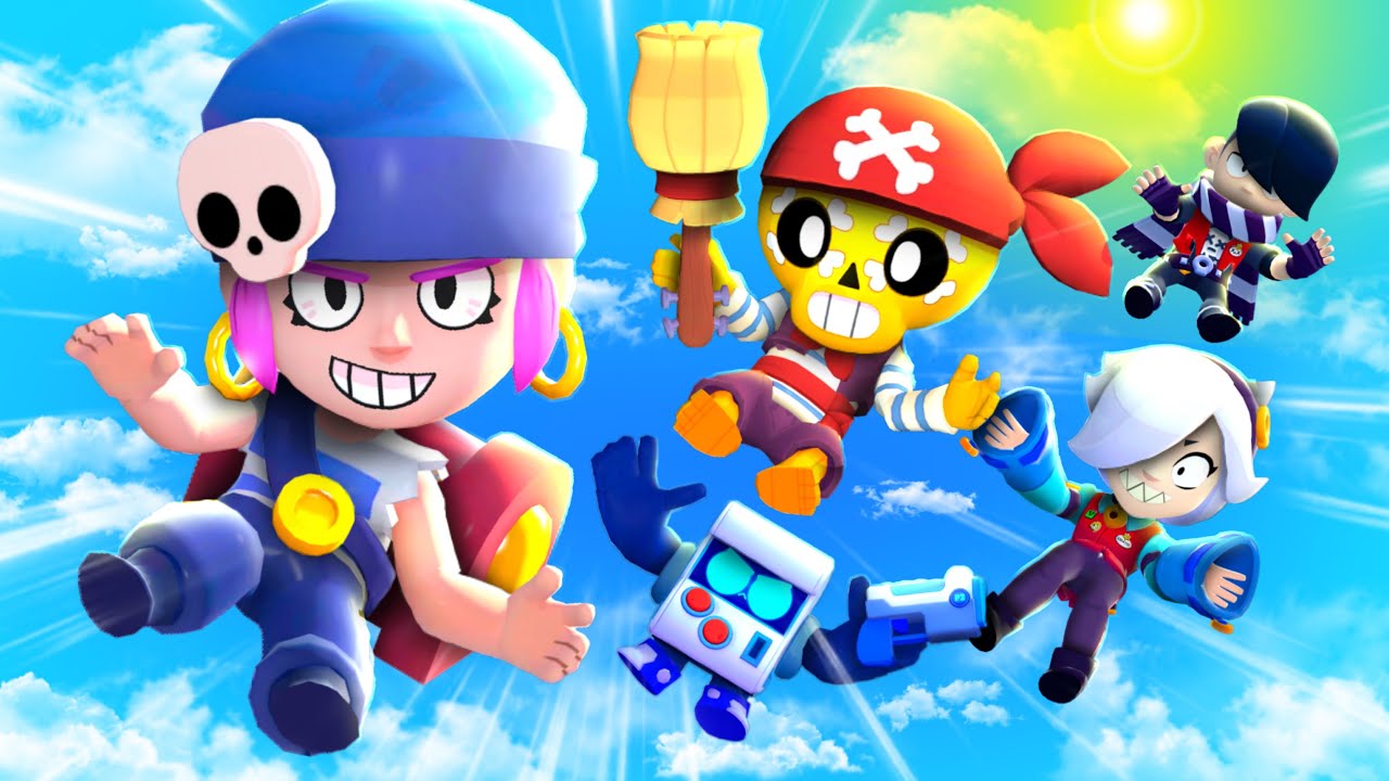 GMOD • Brawl Stars Впечатляющие тряпичные куклы (прыжки, рампы)