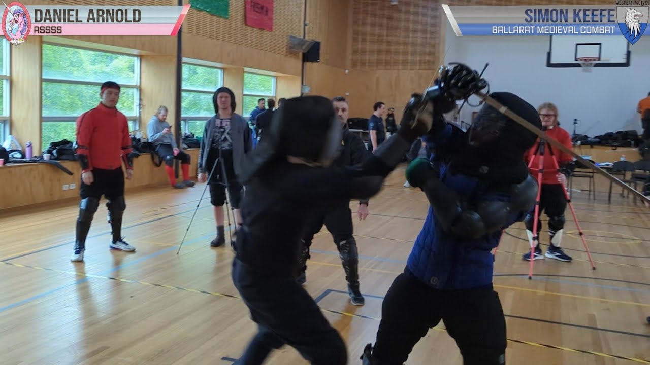 Турнир по HEMA на мечах Sidesword - Поединки Саймона - Октоберфехт 22.10.2023