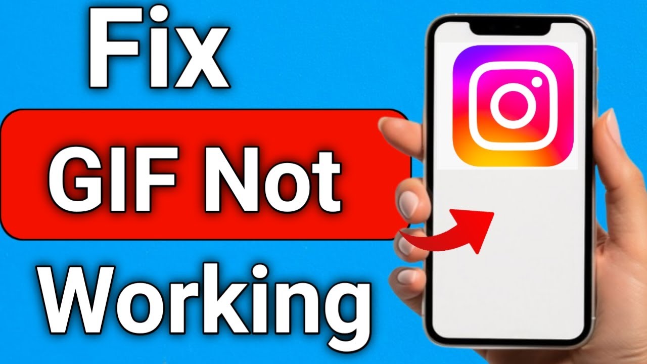 Как исправить неработающие GIF-изображения в Instagram