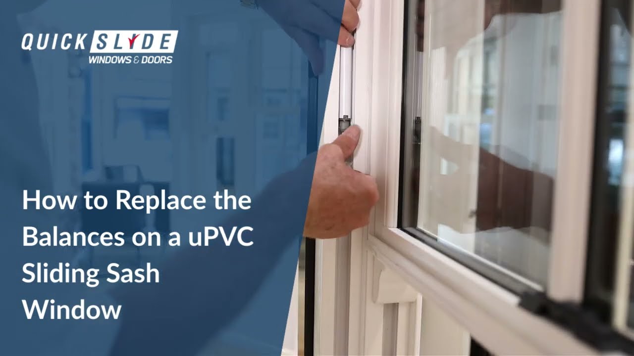 How to Replace the Balances on a uPVC Sliding Sash Window