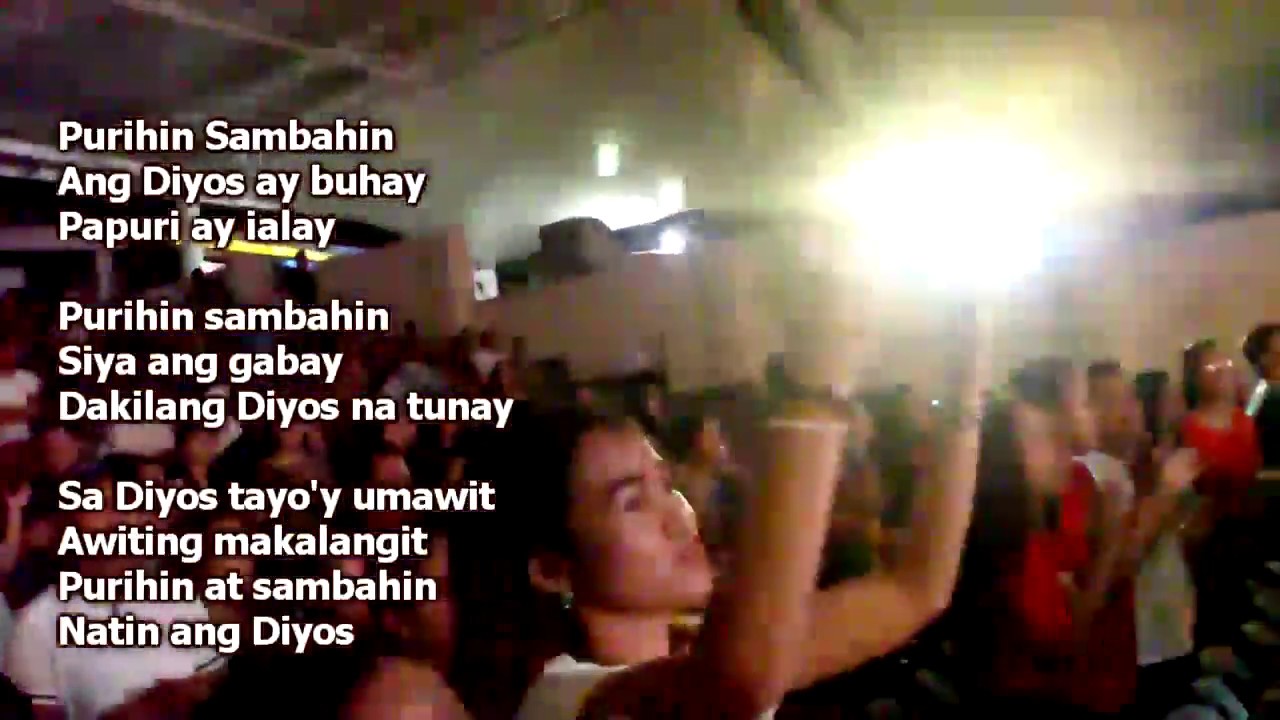 TONY RODEO Purihin sambahin natin ang Diyos medley papuring Awit
