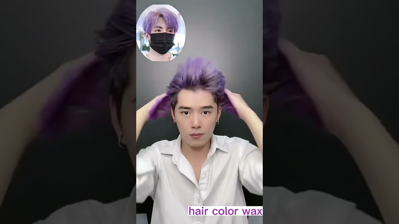 Hair color wax dye your hair in only 3 minutes