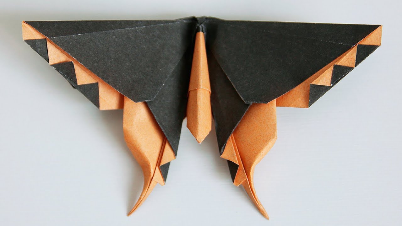 🦋 Origami Butterfly 🦋 Alexander Aztec Swallowtail (Michael G. LaFosse)