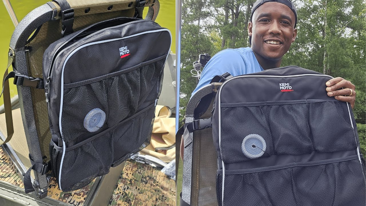 Save Space with the KEMIMOTO Boat Seat Backpack