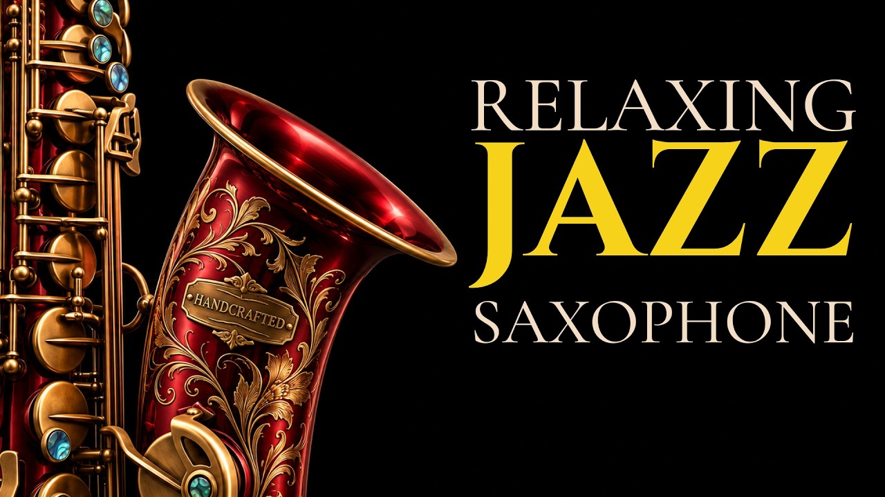 Relaxing Jazz Saxophone 🎷 Smooth Sax Jazz for Focus & Study