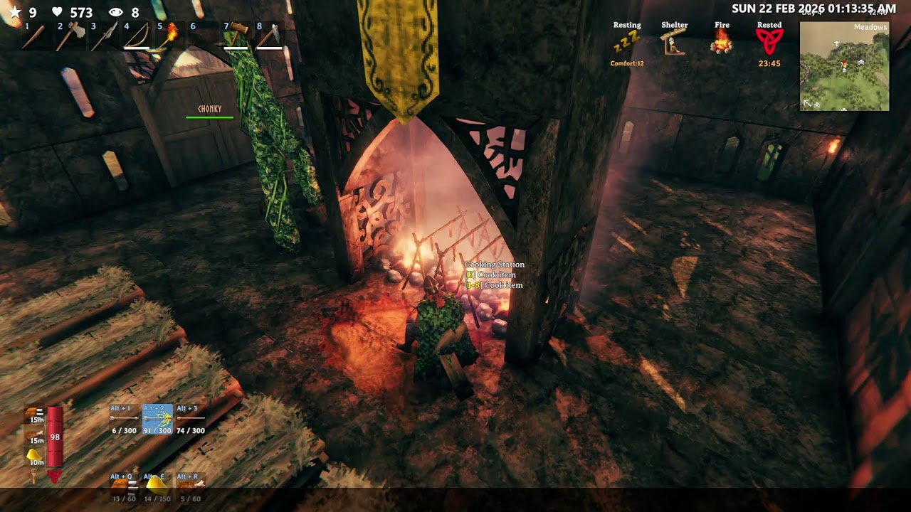 The Convoy is rolling into the new modded Valheim server w/Gong and friends!!!