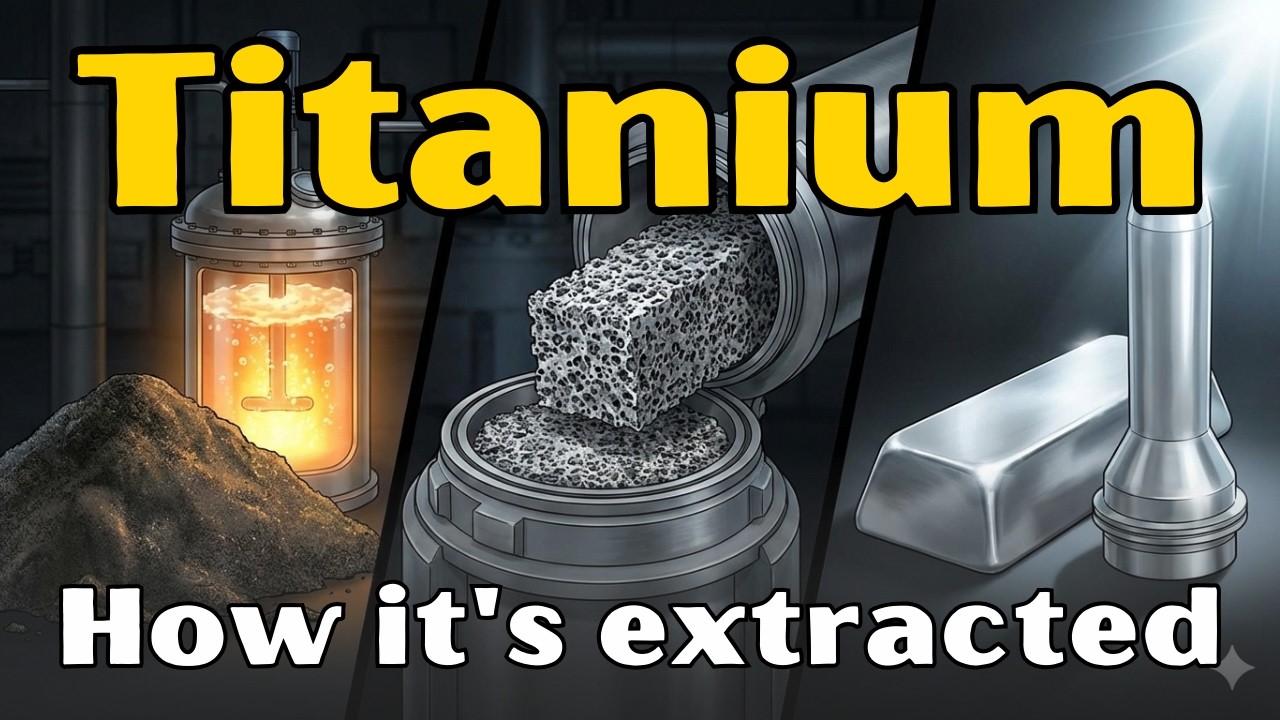 How Titanium Is Actually Made: The World’s Most Difficult Metal