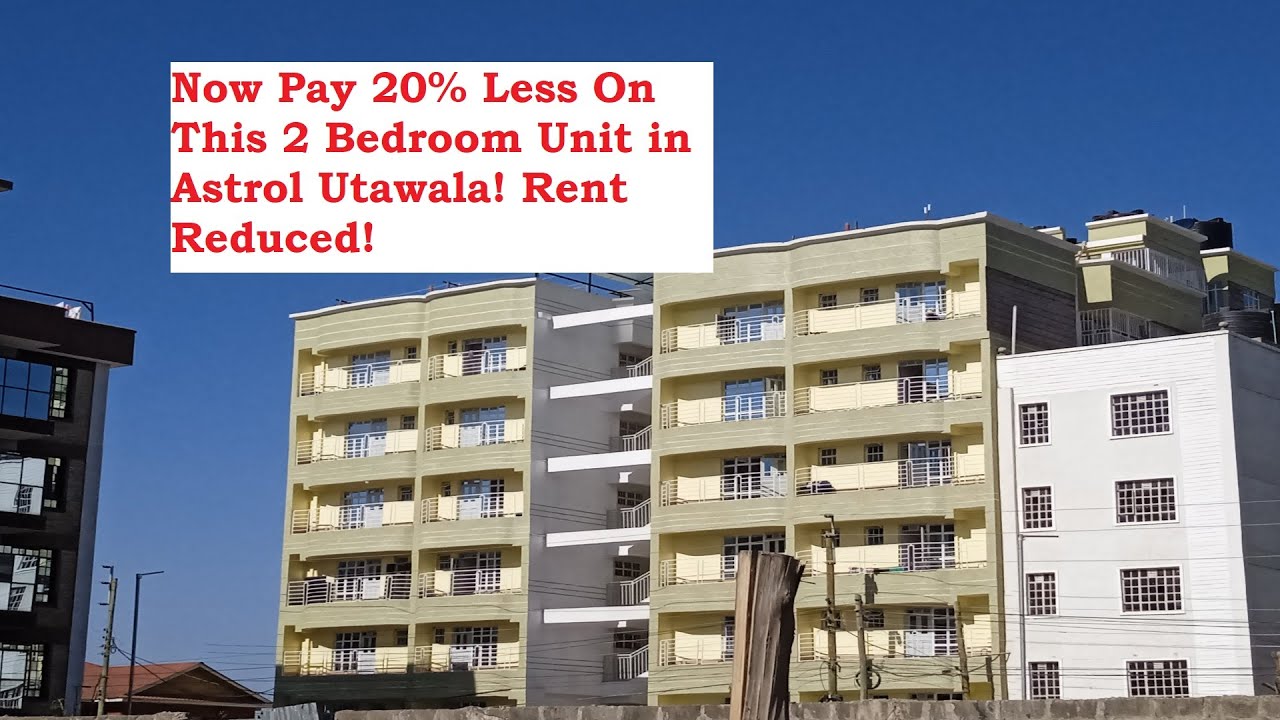Waooo! Rent of this 2 Bedroom unit in astrol utawala reduced by 20% imagine!  !amazing