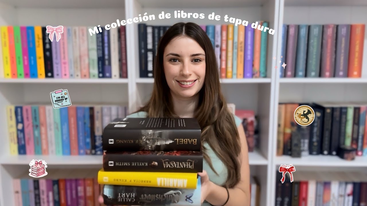 Os enseño mi colección de libros de tapa dura ✨📚