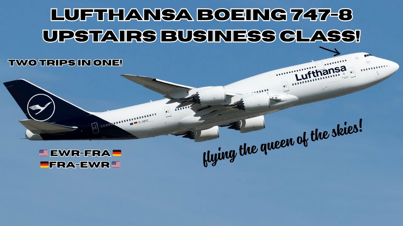 Lufthansa 747-8I Upstairs Business Class Flight Review