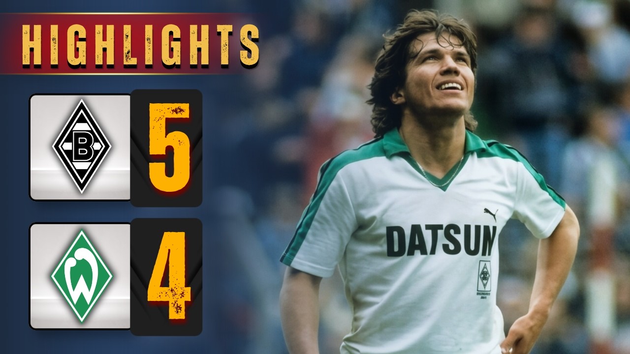 Borussia Mönchengladbach vs. Werder Bremen | Torfestival im Halbfinale