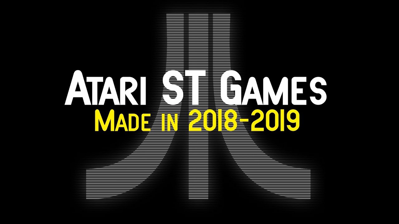 Atari ST Games Made in 2018-2019