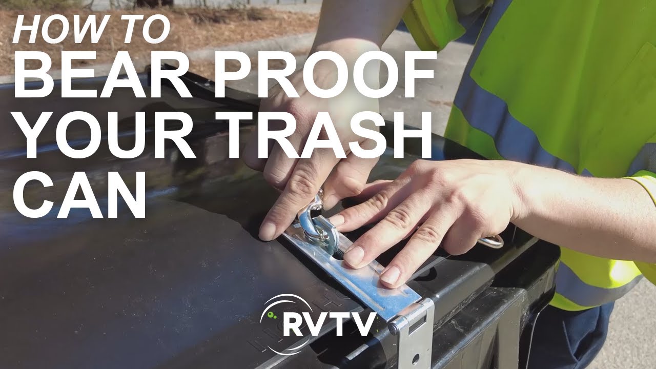 How to Bear Proof Your Trash Can