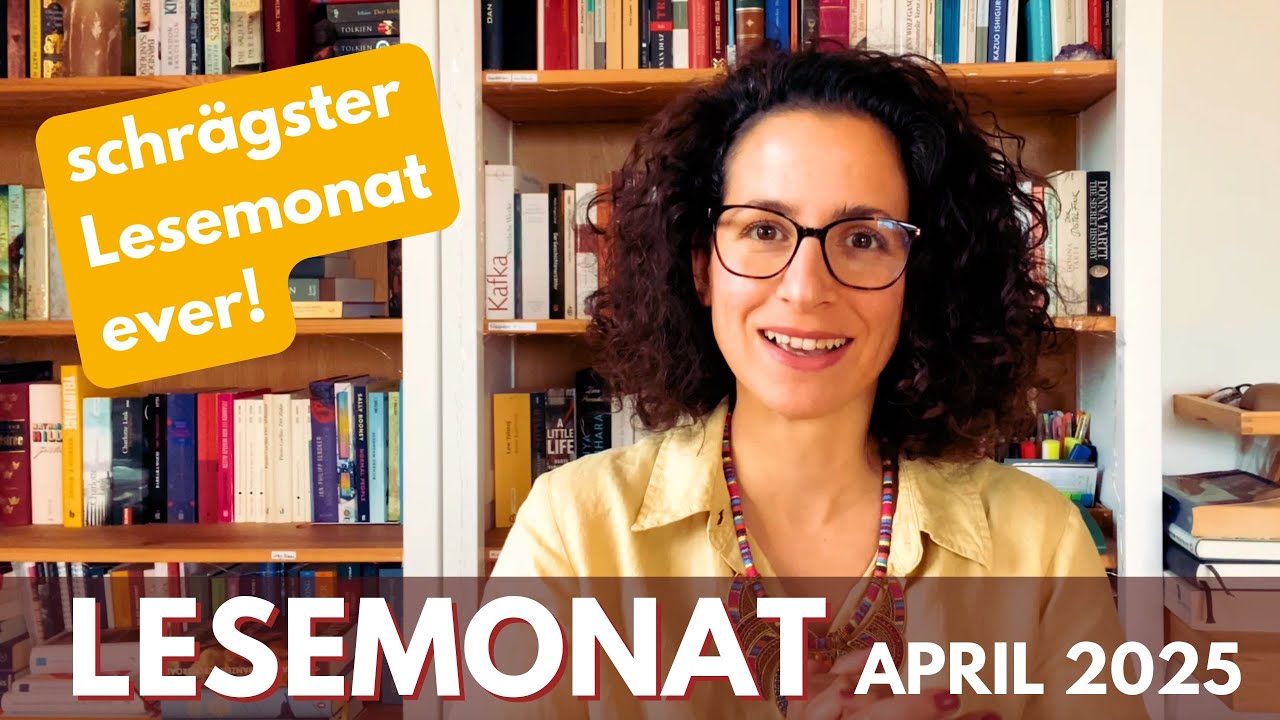 📚 Lesemonat APRIL 📚 Schrägster Lesemonat EVER?! #lesemonat #buchbesprechung