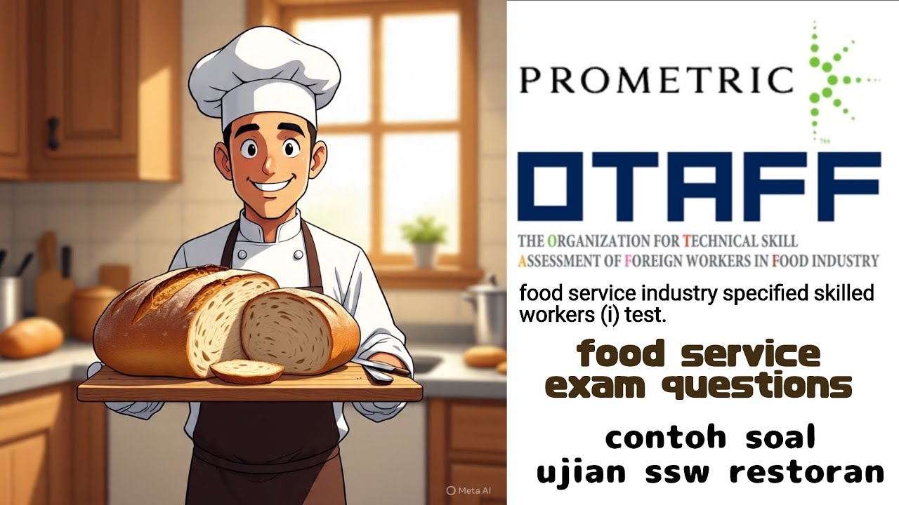 food service exam questions tokutei ginou || soal ujian ssw restoran |24 #learningjapanese
