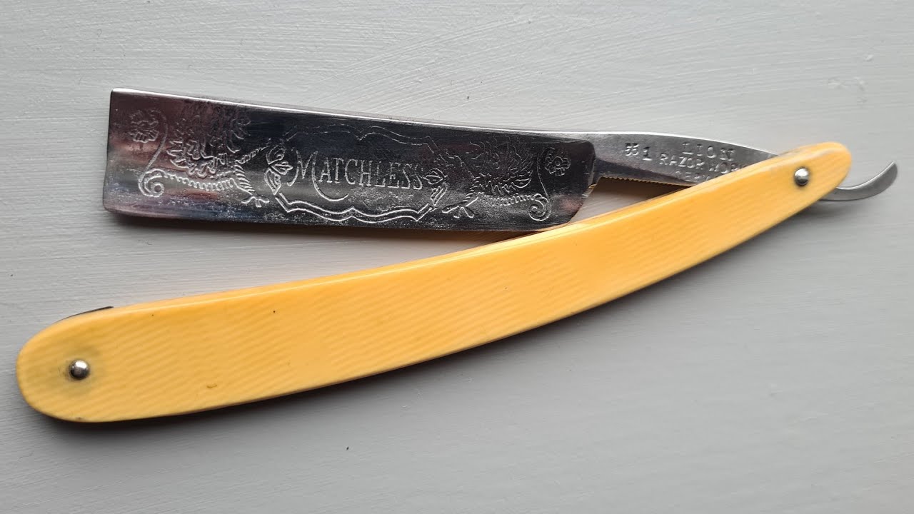Lion - Razor Works German straight razor honing restoration