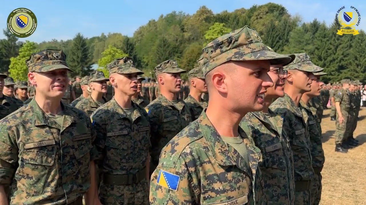 Video Ceremonije povodom zavr&scaron;etka osnovne vojničke obuke, 31. klase vojnika OS BiH