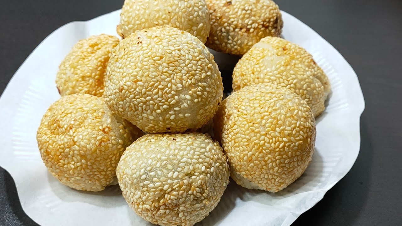 Buchi with Monggo beans fillings Recipe | Sesame balls