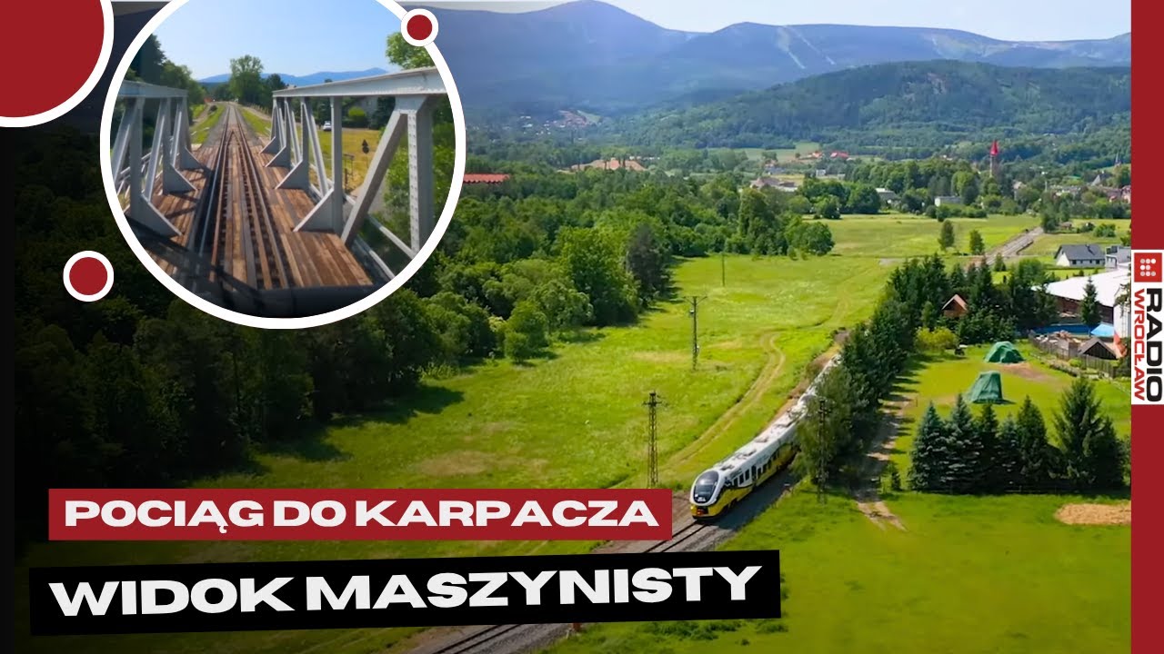 Po 25 latach na mapę połączeń wraca pociąg do Karpacza. Cabview cała trasa!